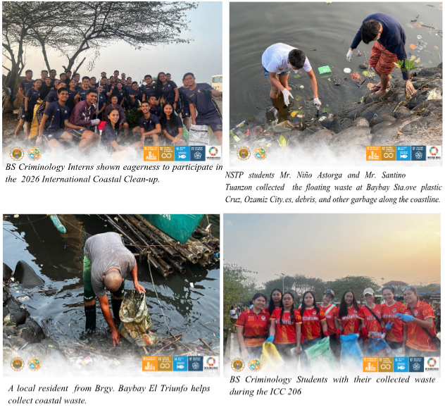 250 MU Volunteers Participate in the International Coastal Cleanup 2026